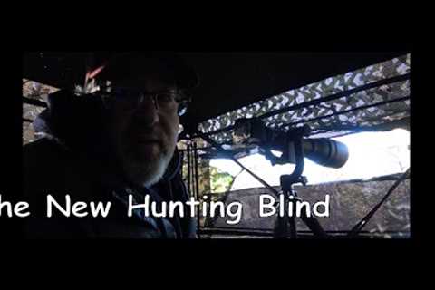 November Trail Cams &amp; New Hunting Blind