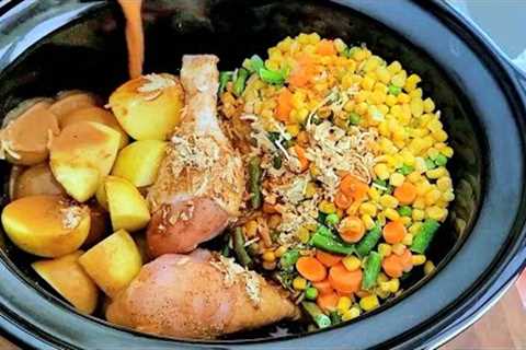 3 Slow Cooker Dinner Ideas | Chicken Recipes EASY!