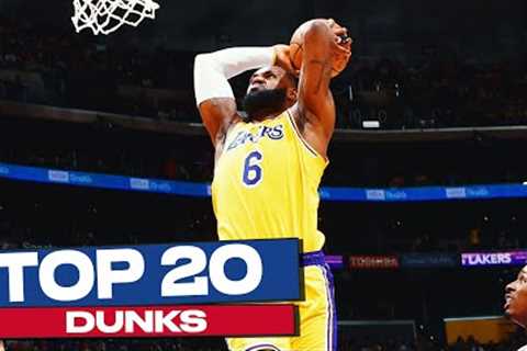 LeBron Does It Again 😮 | Top 20 Dunks Week 3