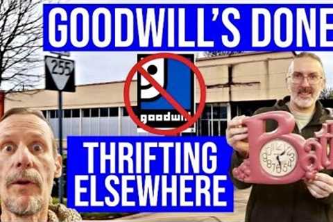 GOODBYE, GOODWILL!  | THRIFT SHOP WITH ME | BARGAIN ANTIQUES, VINTAGE