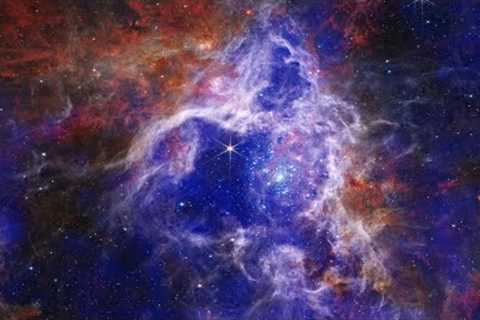 NASA X-ray Chandra and James Webb Space Telescope Captured Tarantula Nebula with New Detail
