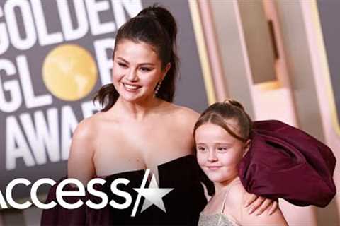 Selena Gomez Brings Little Sister As Her Date To 2023 Golden Globes