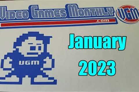 Video Games Monthly Unboxing: January 2023 | Captain Algebra