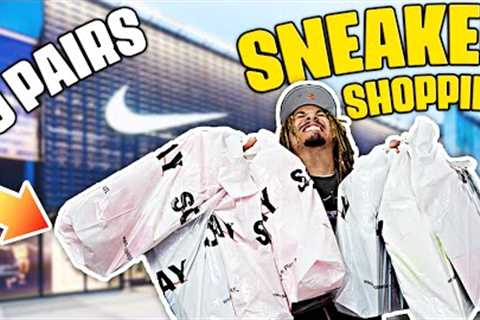I Can't Believe ALL THESE WERE SITTING ! 10 Pairs Sneaker Shopping Mall Vlog !