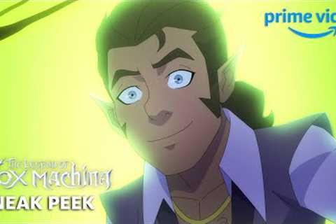 Scanlan's Rough Landing | The Legend of Vox Machina Sneak Peek | Prime Video