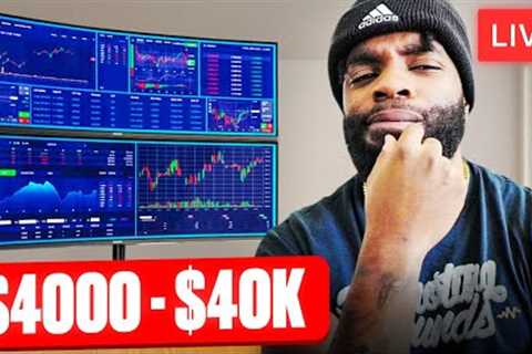 🔴Live Forex Trading Scalping 1 Minute Entries (GOLD, GBPJPY, NAS100)  - Jan 11th 2023