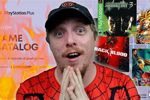 Sony has an INSANE MONTH of PS Plus Games!! - New PS1, PS4, and PS5 Games in January!