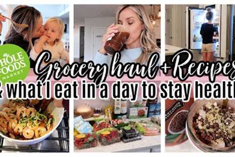 *NEW* WHAT I EAT IN A DAY TO BE HEALTHY + 2023 WHOLE FOODS GROCERY HAUL TIFFANI BEASTON HOMEMAKING