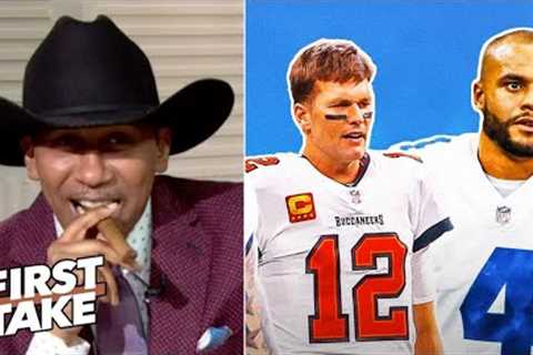 FIRST TAKE | Tom Brady is nightmare for Dallas Stephen A. 100% Cowboys lose at Buccaneers Playoffs