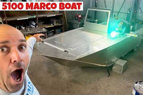Building a Boat in 7 days. Custom Built Boat for accessing Land Based Fishing Spots.