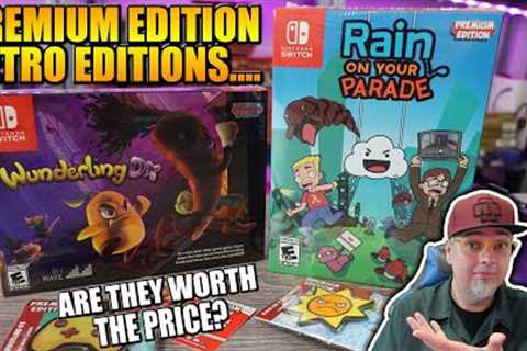 EXTREMELY Limited Nintendo Switch RETRO Edition Games From Premium Edition! Are They Worth It?