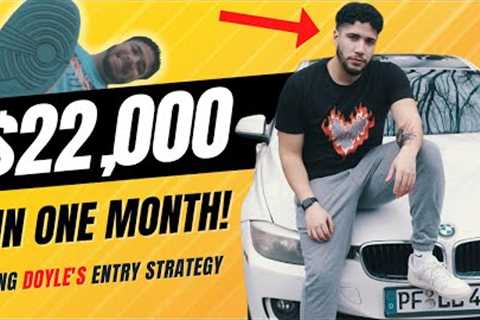 He made $22,000 Trading Supply &amp; Demand with @doyle__e