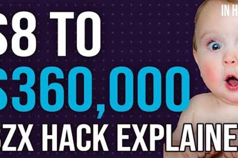 BZX HACK EXPLAINED : WHAT IS FLASH LOANS, HOW HACKER CONVERTED $8 INTO $360000 IN HINDI &amp; URDU