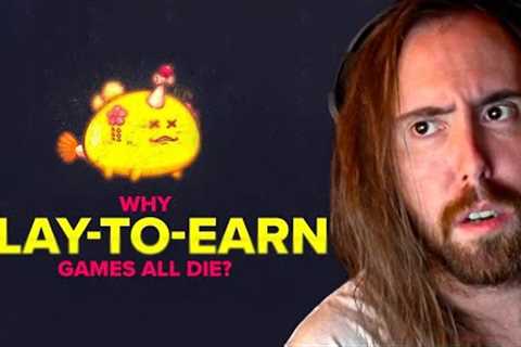 The GameFi Cycle - Why all Play To Earn (P2E) games die | Asmongold Reacts