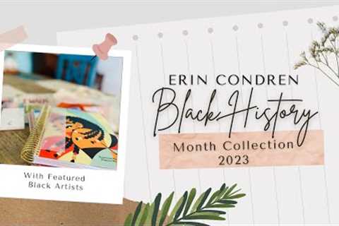 Erin Condren| Black History Month Collection Collab with Featured Artists| 2023