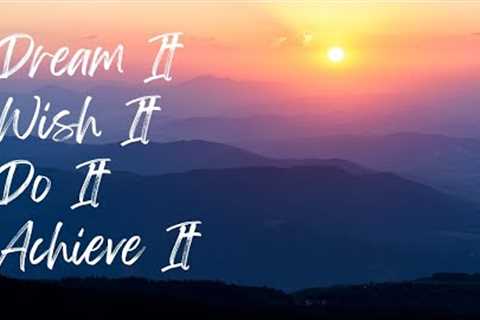 BELIEVE IN YOURSELF- Motivational Video to Inspire you to Achieve Whatever you Can Dream