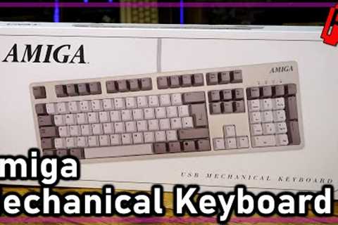 An Official Amiga Product in 2023? Simulant Mechanical USB Keyboard | Tech Nibble