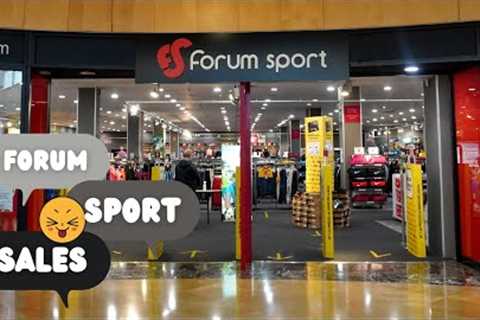 Deportive Clothes and Shoes on sale in the Forum Sport || Winter Clothes and Shoes to do Sport