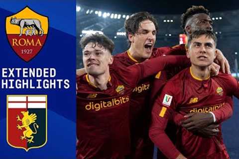 Roma vs. Genoa: Extended Highlights | Coppa Italia Frecciarossa | CBS Sports Golazo