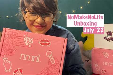 NOMAKENOLIFE UNBOXING | July '22 | Makeup Subscription Box | Korea &amp; Japan Box
