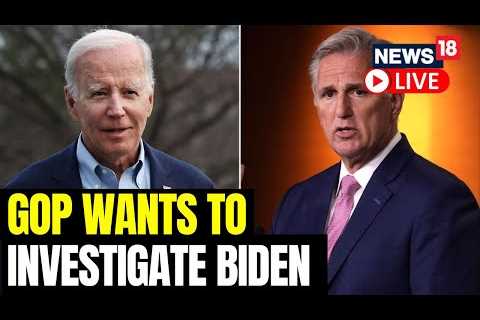 House Republicans Vow To Investigate Joe Biden's Classified Documents | US News | English News LIVE