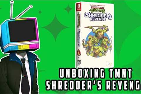 CowaBungWhat?! Unboxing the Limited Run Games TMNT Shredder's Revenge VHS collectors edition!