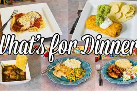 What’s for Dinner | DELICIOUS BUDGET FRIENDLY Family Meal Ideas | January 2023