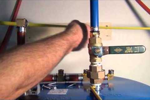 How to install Pex Pipe Waterlines in Your Home!  Part 4. Plumbing Tips.