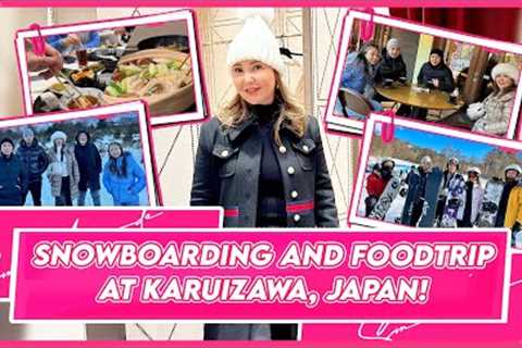 FUN IN THE SNOW WITH THE FAMILY AT KARUIZAWA, JAPAN BEFORE GOING BACK TO MANILA! | Small Laude