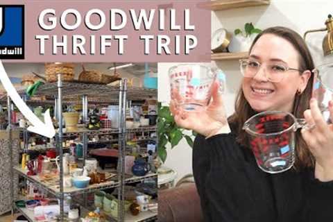 Thrift Shop Haul Goodwill - Home Decor + Kitchenware 🍲🥘🍵
