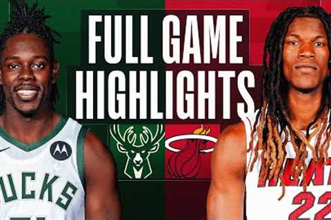 BUCKS at HEAT | FULL GAME HIGHLIGHTS | January 12, 2023