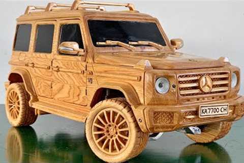 Wood Carving - Mercedes-Benz G500 (Fan Ordered) - Woodworking Art