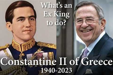 Constantine II, Ex King of Greece (&amp; A Brief History of Greece)