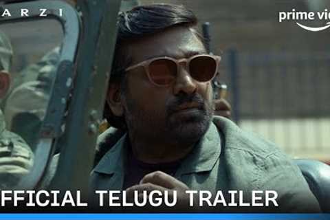 FARZI - Official Telugu Trailer | Raj &amp; DK | Shahid, Sethupathi, Kay Kay, Raashii | Prime Video ..