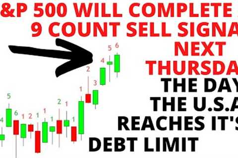 Stock Market CRASH: S&amp;P500 will Complete A 9 Count Sell Signal The Day The U.S. Hits It's Debt..