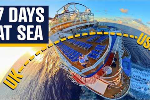 Stuck at Sea for 7 Days: Our Transatlantic Cruise Story