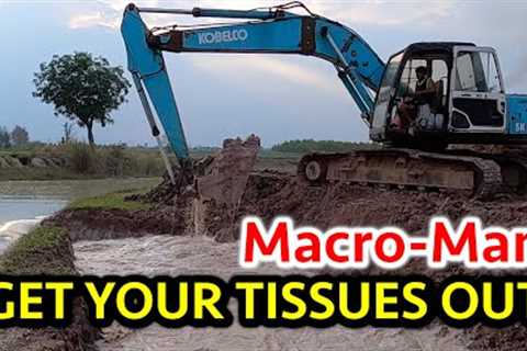 Can Macro-Man finish the fishing lake before the rain??? PART 5