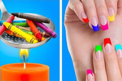 Mesmerizing Nail Designs And Manicure Hacks