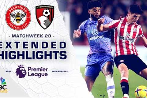 Brentford v. Bournemouth | PREMIER LEAGUE HIGHLIGHTS | 1/14/2023 | NBC Sports