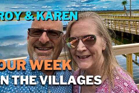 New Years Eve - New Years Day - New Friends and Old Friends - Our Week in The Villages 1-15-23