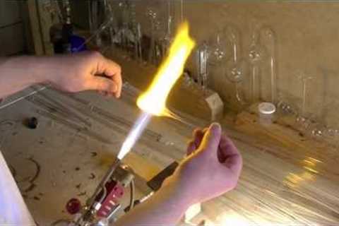 Glass blowing practice lesson 04