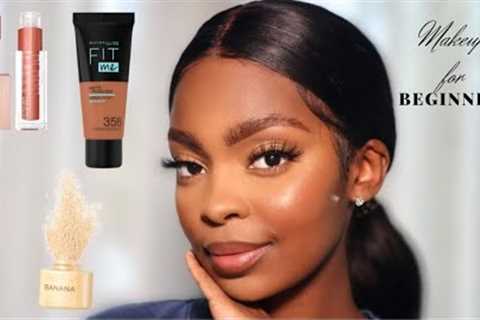 Affordable Makeup tutorial for beginners | South African YouTubers