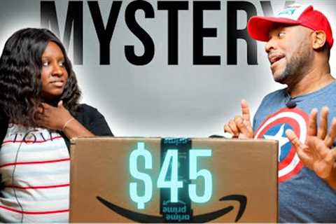 I Bought A $45 AMAZON MYSTERY BOX...Will We Get Our Money Back??