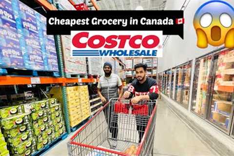 My Cheapest Grocery Shopping in Canada : Costco 🇨🇦
