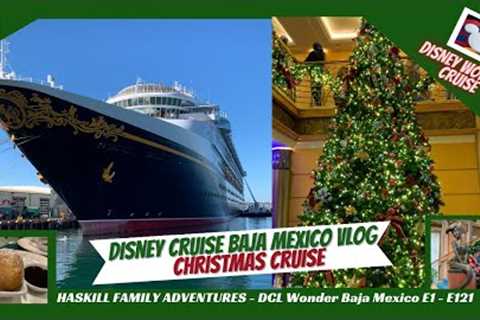 DISNEY WONDER CHRISTMAS BAJA-MEXICO CRUISE DAY 1 Pt 1 - Embarkation-Sail Away / San Diego Port Tour