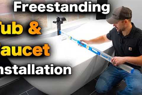 How To Install A Freestanding Tub And Faucet