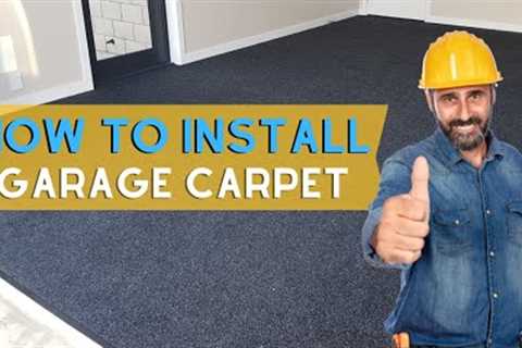 How to install garage carpet