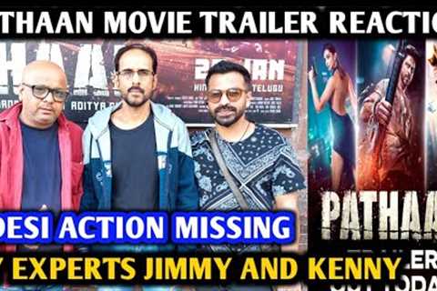 Pathaan Movie Trailer Reaction | By Expert Jimmy &amp; Kenny | Shahrukh Khan | Deepika Padukone |..