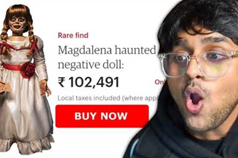 I Bought A HAUNTED Mystery BOX