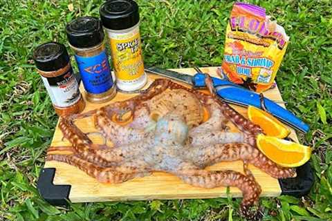 Catching and Cooking Hawaiian Octopus!!!